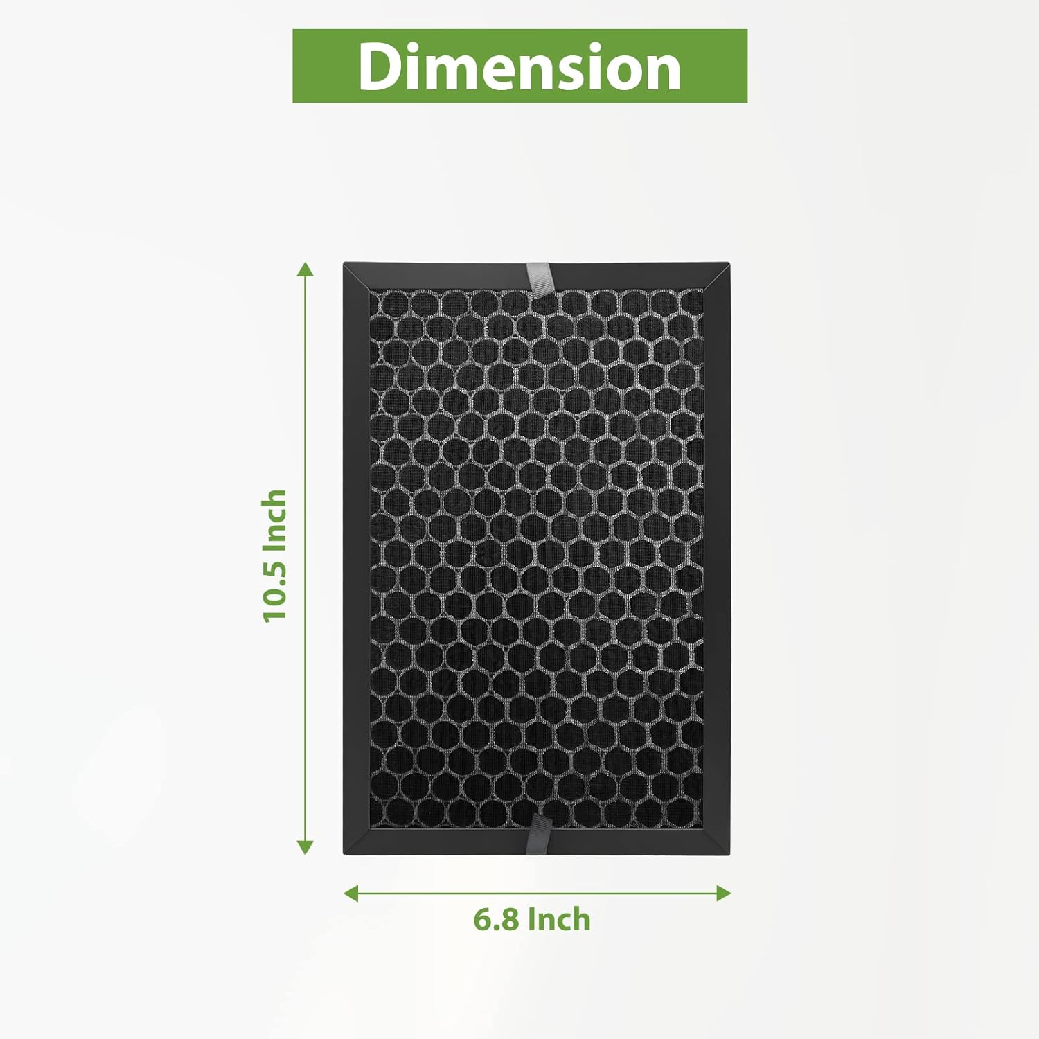 Smilyan 3 Pack HRFSC1 Replacement Filter S for Honeywell HPA3000 PowerPlus and HPA5000 Insight Series Air Purifier,HRFSC1 Activated Carbon Filter - Image 2