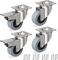 RAVN HAMAN 4db Forgó Kerék 50mm Fékes Görgő 35kg Terhelhetőség Bútor Görgő 1