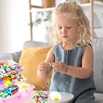 Arts and Crafts Supplies for Kids Crafts Kit with Pipe Cleaners DIY Crafts for Kids Art School Supplies Materials All in Crafting Box Craft Supply Set Gifts for Kid Girls Boys Age 4-8, 8-12