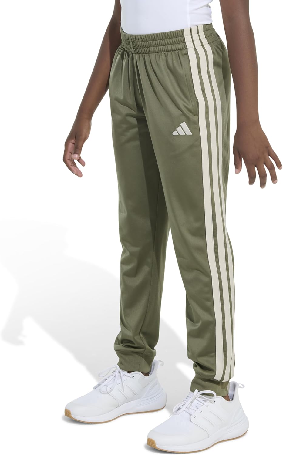 adidas Boys' 3-Stripe Tricot Jogger