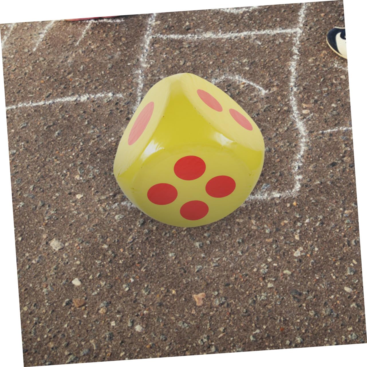 Dados de Espuma Gigantes para Familiares y Roles Educativos Dados Suaves y Seguros para Fiestas y Aula Color Amarillo