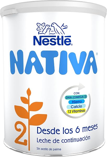 Nestlé NATIVA 2 Leche en Polvo Continuación 800g