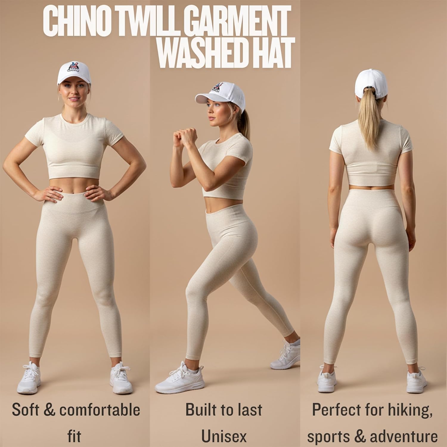 Jeep Wave USA Chino Twill Patch Garment Washed Hat - Image 6