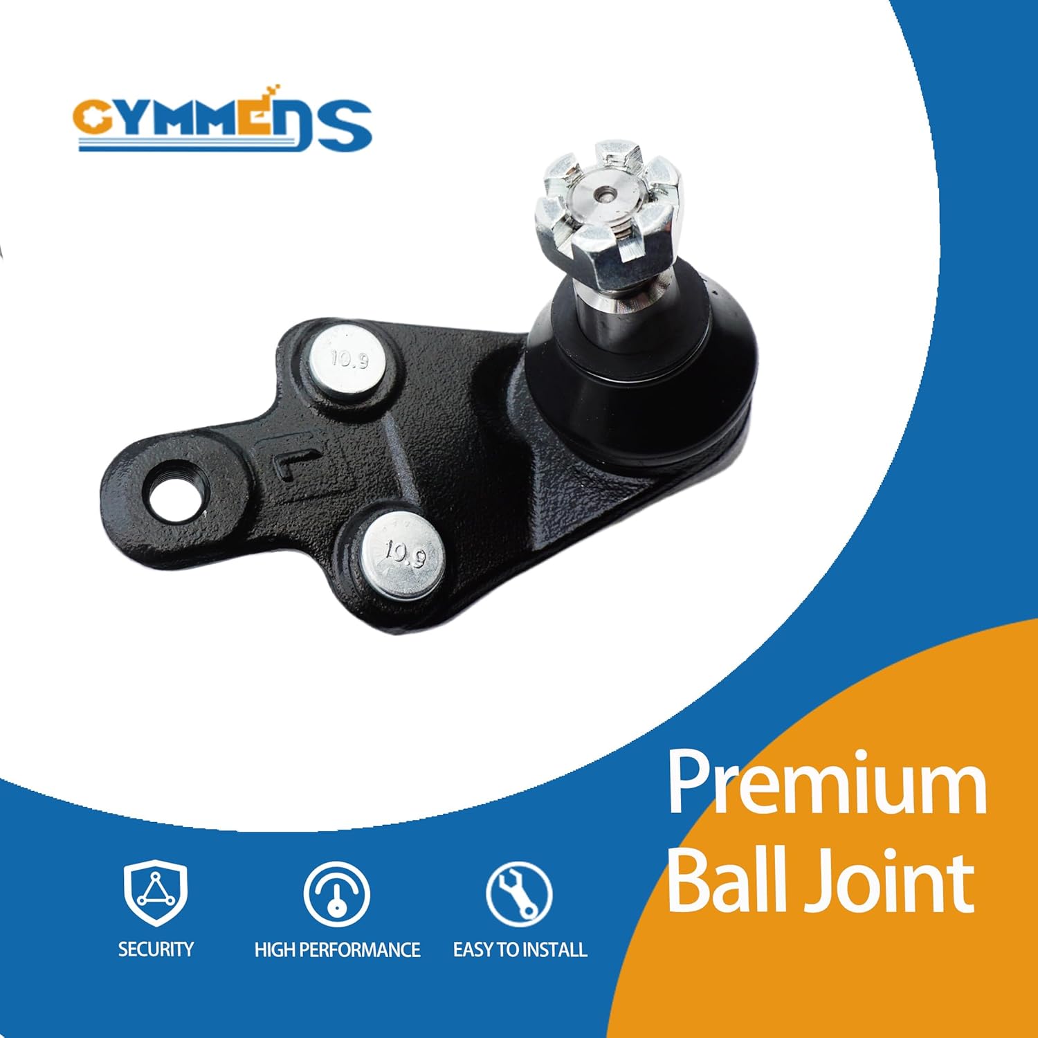 Front Lower Control Arms Suspension Kit Fit for Camry 2007 2008 2009 2010 2011 with Ball Joints Inner Outer Tie Rods End Front Rear Stabilizer Sway Bar End Links(12pc)