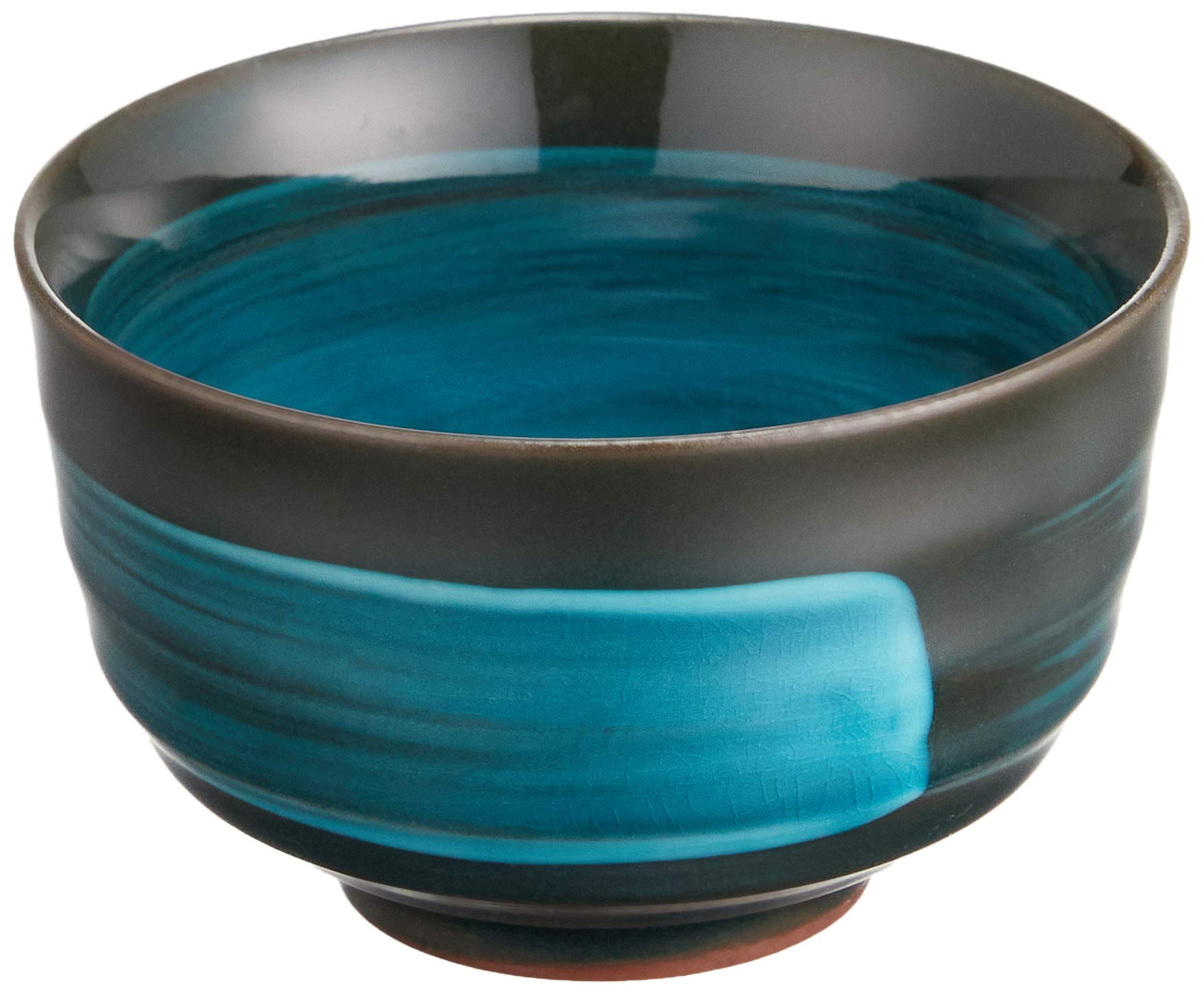 Kajual Raifu Mino Ware Rokubei Sencha Bowl Emerald K11245 160ml : Home & Kitchen