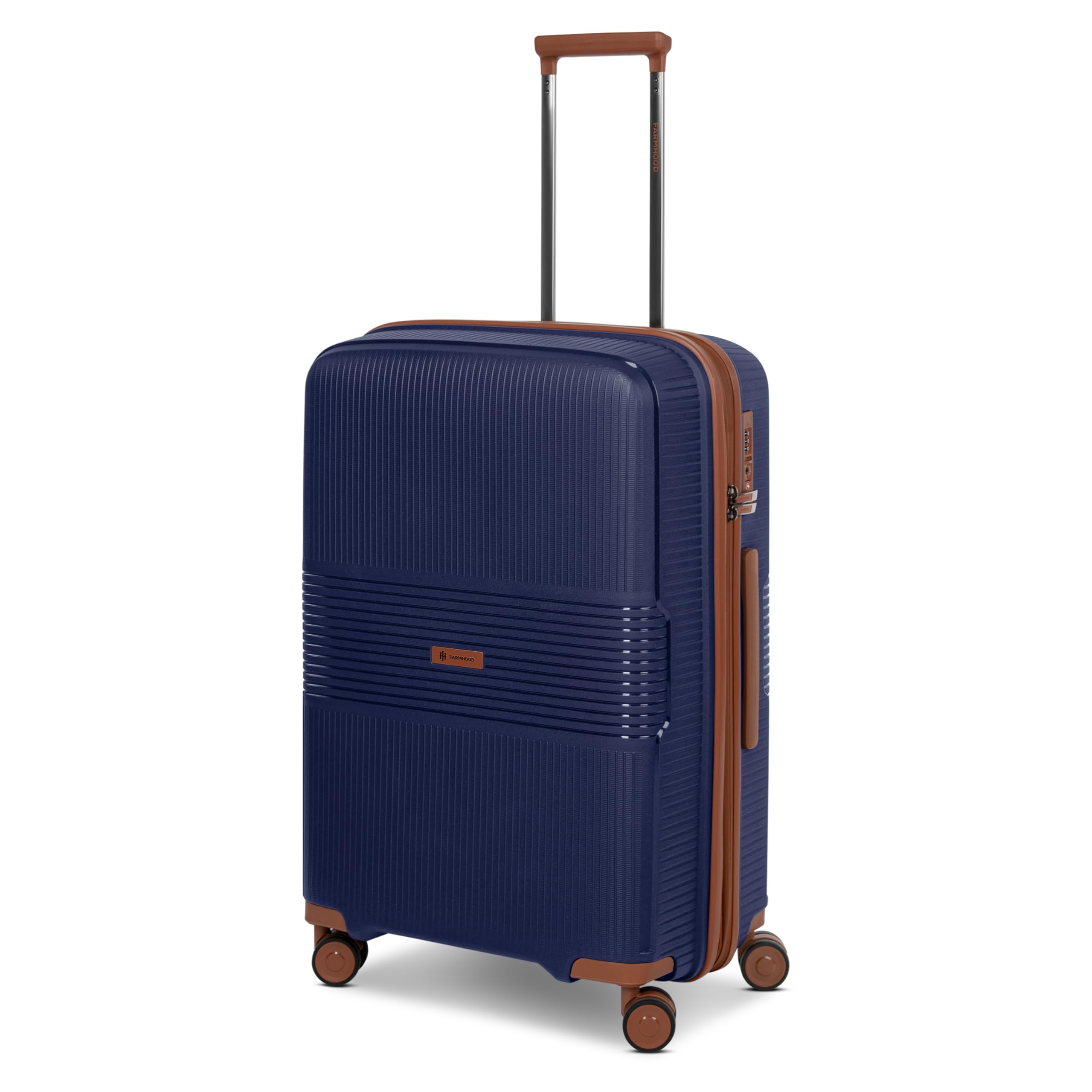 Eco Edition Mittelgroßer Hartschalen Koffer nachhaltig | Trolley 45 x 28 x 67 cm mit Dehnfalte von 72 auf 80 Liter erweiterbar | Ultra-leicht nur 3,6 Kg
