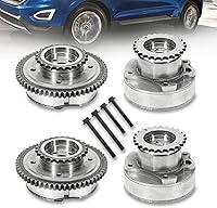 Dilomber 4PCS VVT Cam Phaser Timing Sprocket Gear for Ford F-150 Edge Explorer Taurus 3.5L 3.7L & Lincoln MKX - Replaces AT4Z6C525B