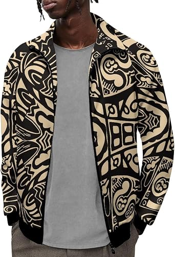 Men Streetwear Hip-Hop Urban Ny Fashion Full Zip Jacket