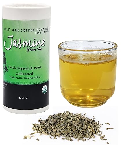 Miniatura 6 de Té verde hoja suelta orgánica té verde jazmín salud té puro fuerte y natural mejor té verde orgánico desayuno súper verde caliente o helado por