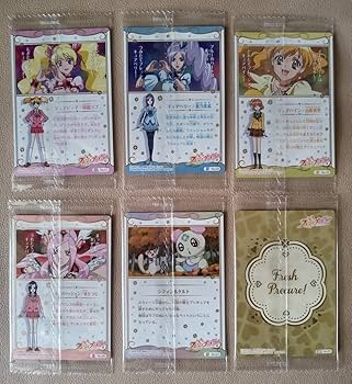 フレッシュプリキュアワークス イース／パッション イラストカード A6サイズ フレッシュプリキュア プリキュアクリアカード イース キュア