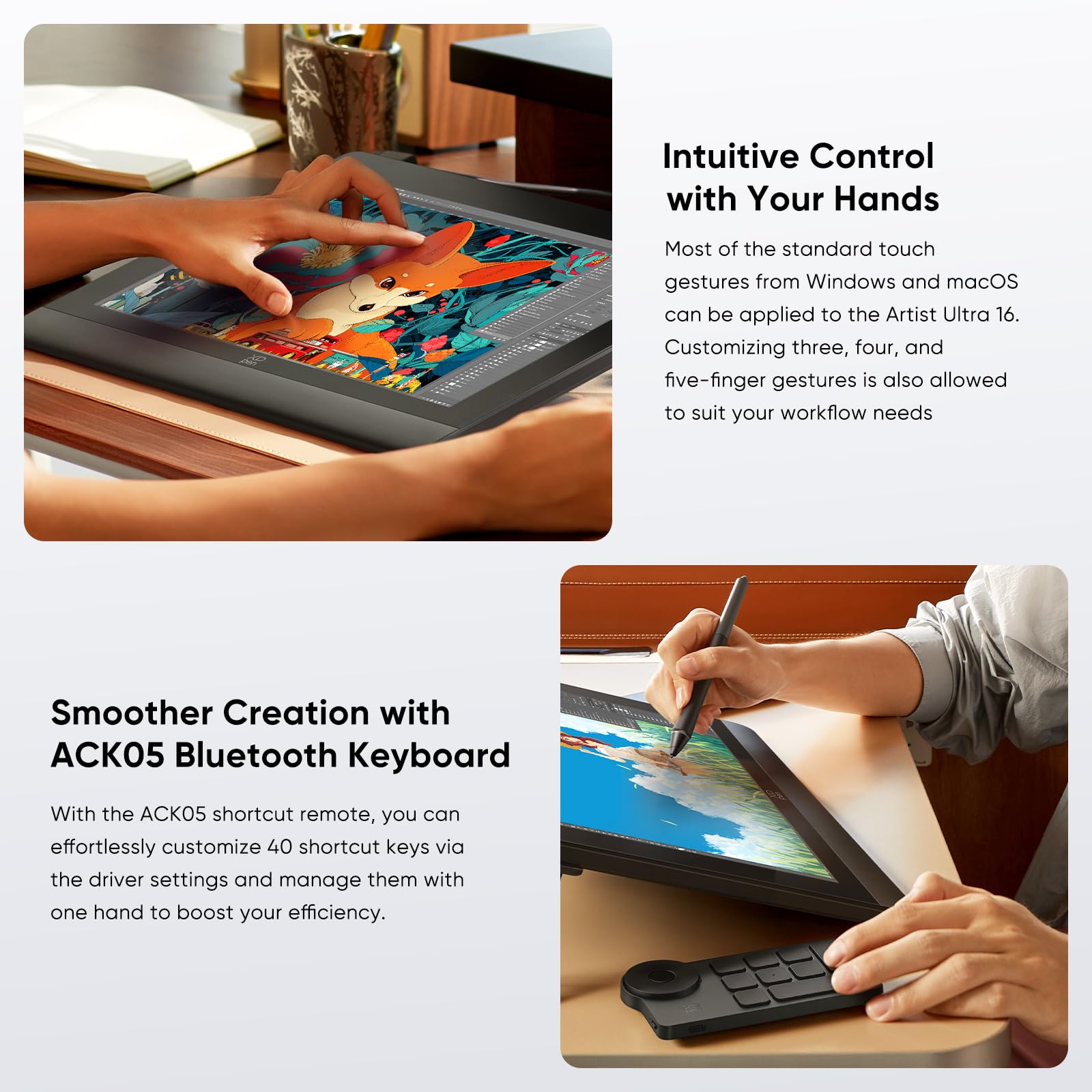 Amazon.com: XPPen Artist Ultra 16 4K OLED Touchscreen Drawing