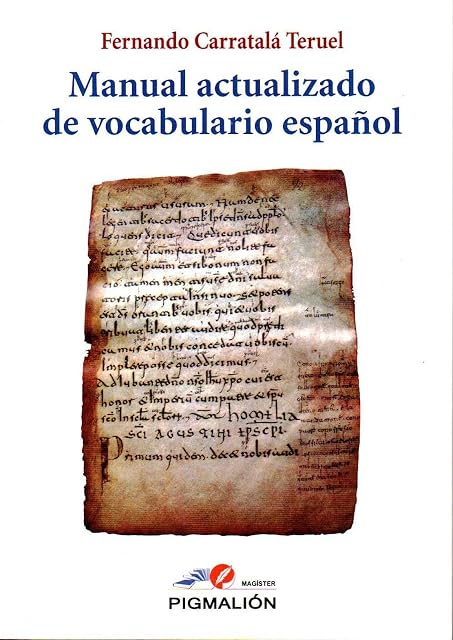Portada de Manual actualizado de vocabulario español