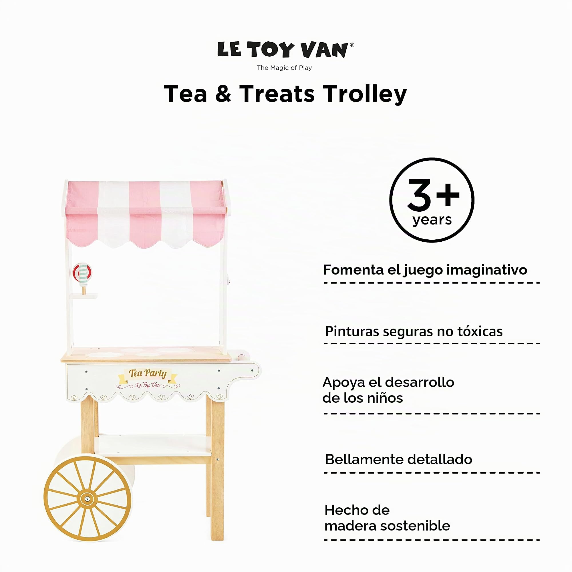 Le Toy Van TV324 Tea & Treats Trolley
