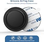 for AirTag Fabric Holder,4Pack Air Tags Case,AirTag Mount with 3M Adhesive Sticker for Apple AirTag 1st & 2nd Generation| Secure & Discreet | for Luggage,Camera Bags,Backpacks, & Purses