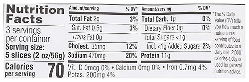 Miniatura 7 de 365 by Whole Foods Market, Ham Black Forest Ultra Thin Sliced, 6 Ounce