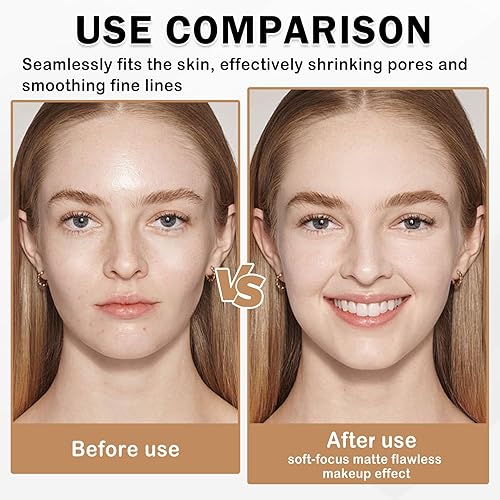 Miniatura 3 de Polvo mineral suelto, polvo translúcido de fijación, ligero, transpirable, acabado mate, maquillaje base de larga duración (04 translúcido)