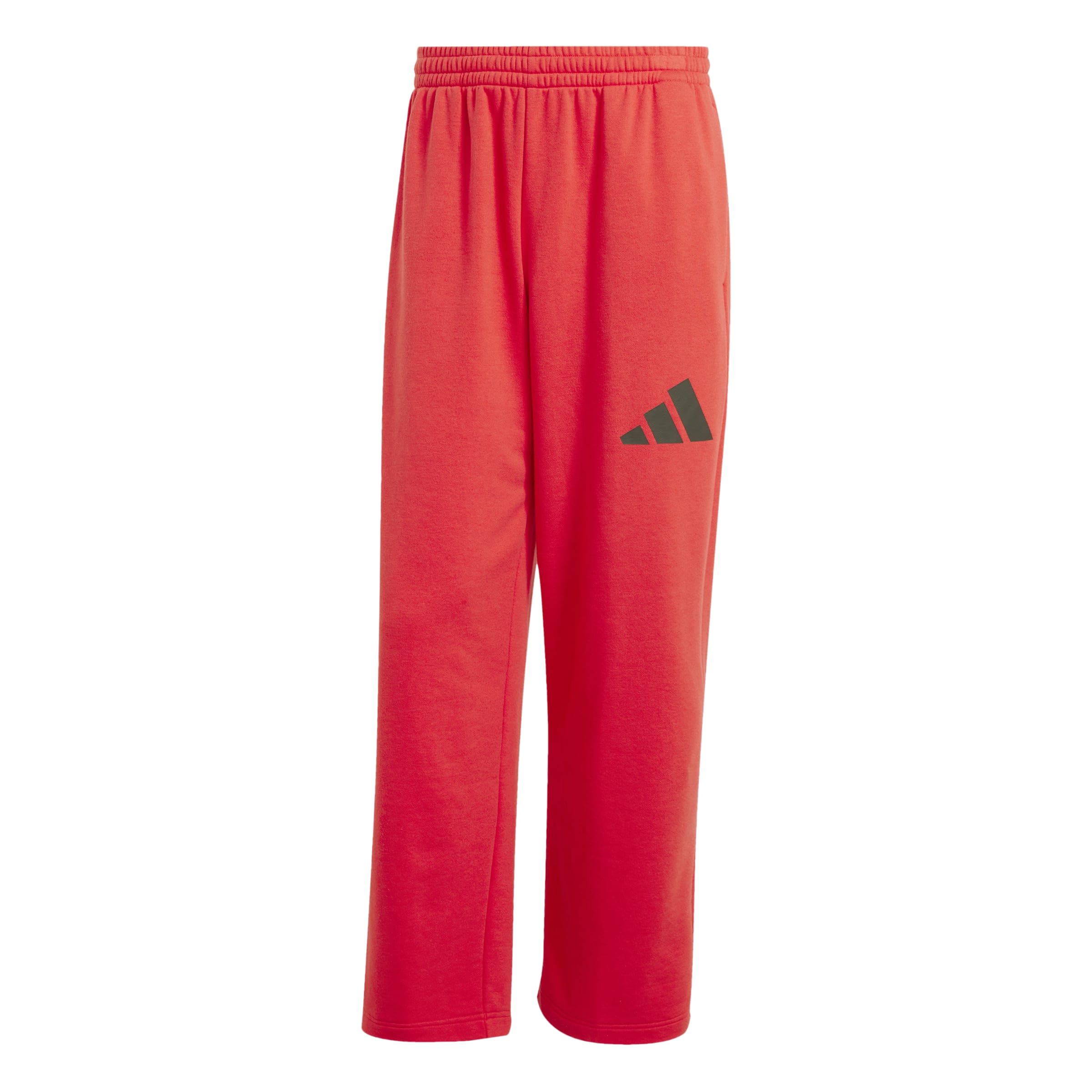 adidas Herren Golfhose Essentials Wide Leg Three Bar Pant