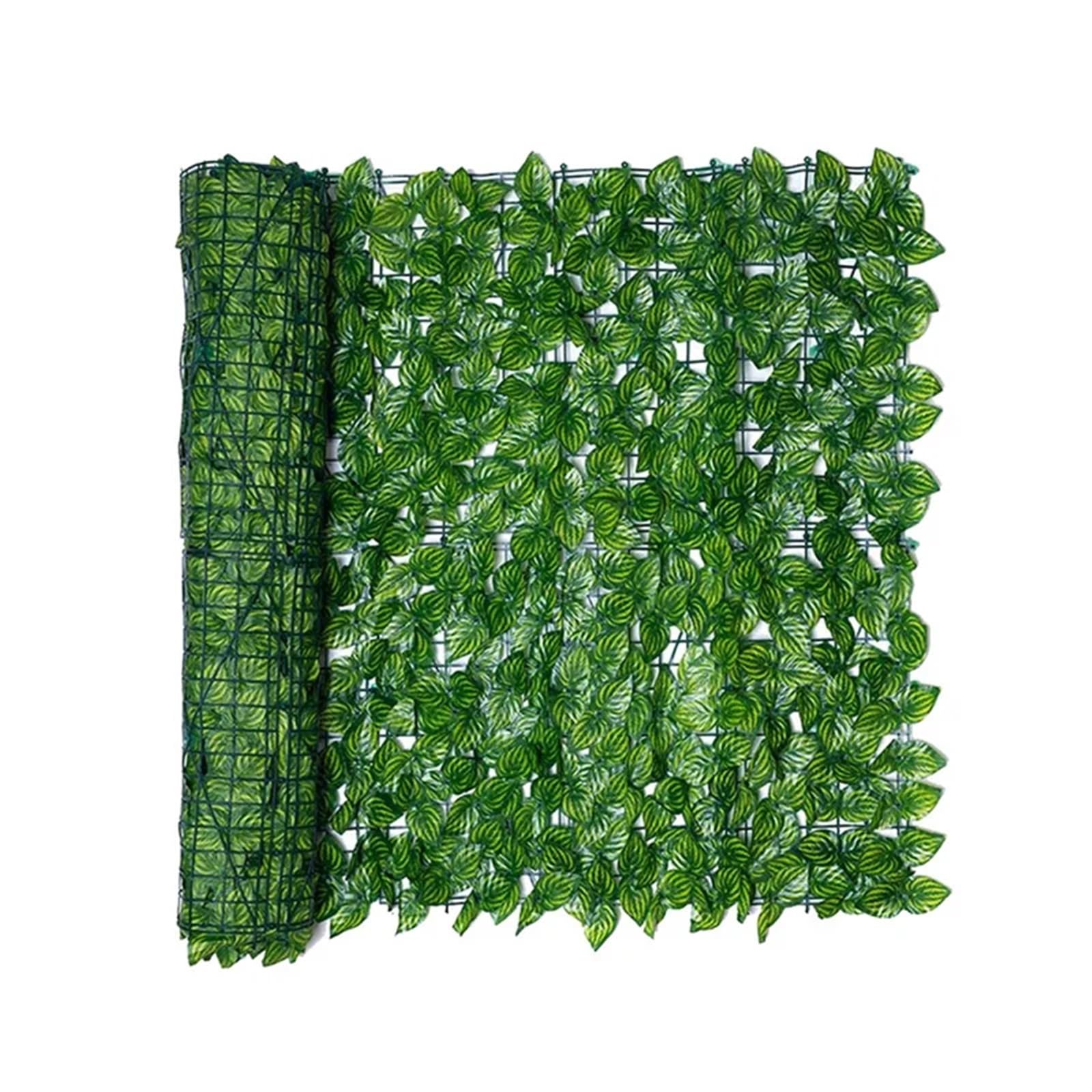 Sztuczne liście żywopłotu w rolce, Sztuczny płot z liści w rolce, wielokolorowy, różne rozmiary(Watermelon 0.5x3.0M)
