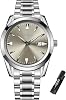 Taxau Stainless Steel Men's Watches Waterproof Watches Luxury Business Watches Multifunction Luminous Date Gift Men