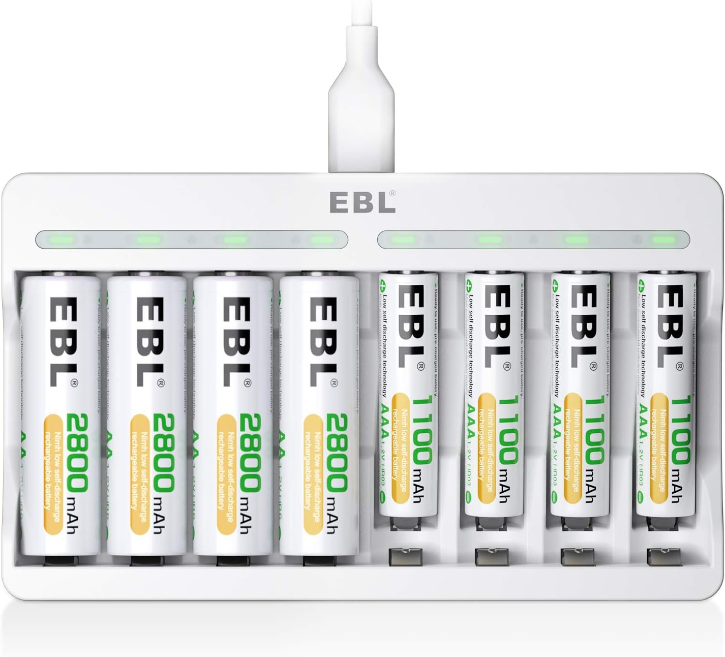 Lcd Chargeur Piles Rechargeable Avec Chargeur Piles Rechargeables