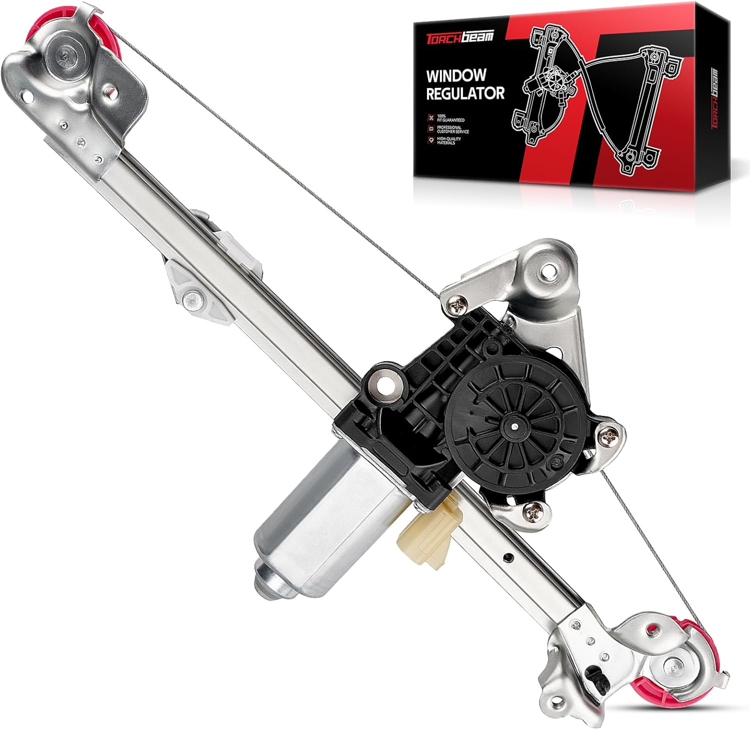 Torchbeam 741-166 Power Window Regulator Assembly with Motor Compatible with 1997-2003 Malibu; 2004-2005 Classic; 1997-1999 Cutlass741-166, 10363806, 15223280, 22635137
