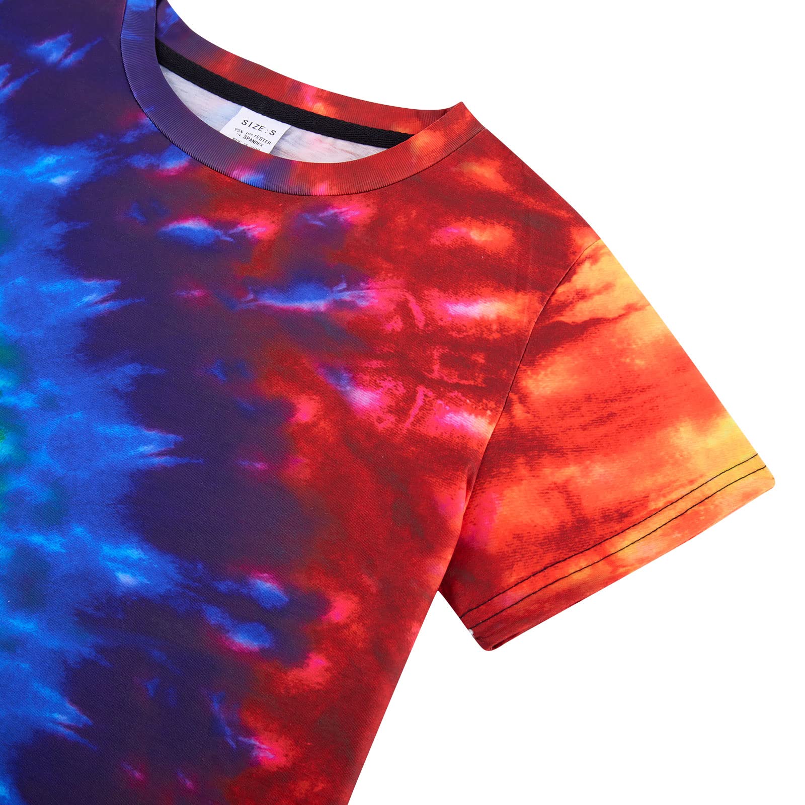 Belovecol Boys Girls 3D T-Shirt Cool Crewneck Short Sleeve Graphic T Shirt Summer Tee Shirts for Kids Teens 6-13 Years — view 7