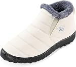 Womens Winter Boots Warm Ankle Booties Waterproof Comfortable Slip On Outdoor Snow Boots Fur Lined Lining 2026 Winter Shoes for Women