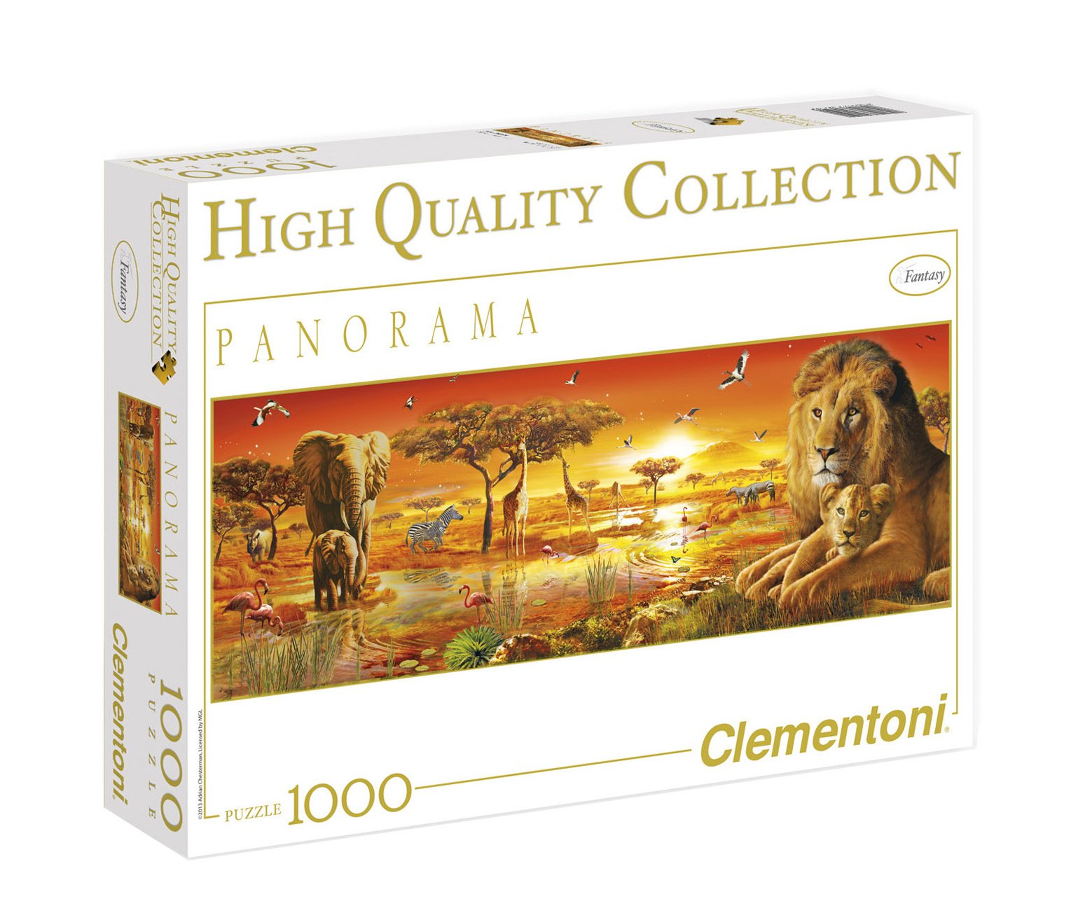 Clementoni - Puzzle 1000 piezas paisaje animales, Caballos corriendo, Puzzle adulto (39168) — view 13