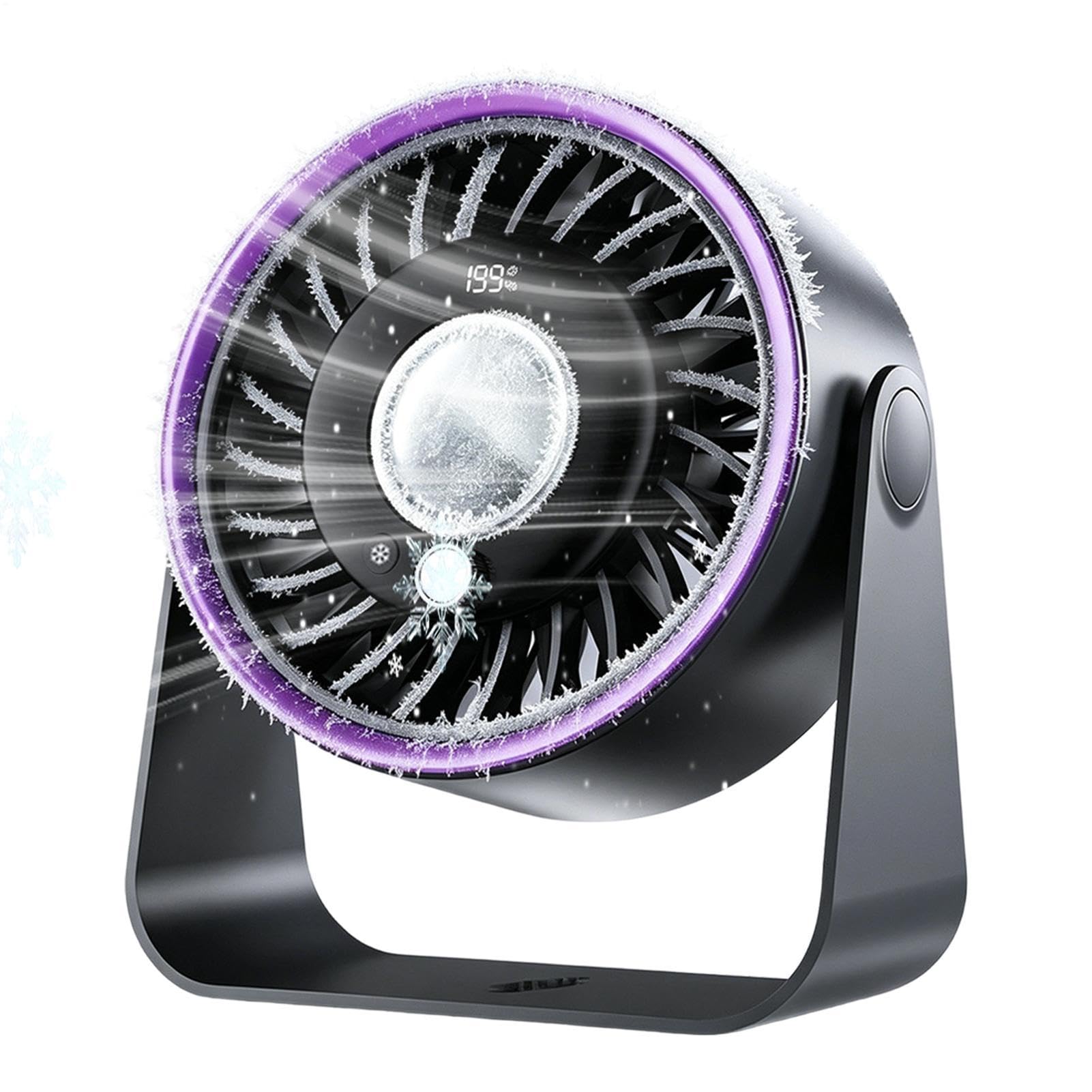Refroidisseur rechargeable portable puissant pour ventilateur de bureau silencieux maison