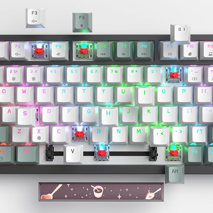 Teclado Mecánico Gaming Mist 75% Cable USB-A miniatura 7