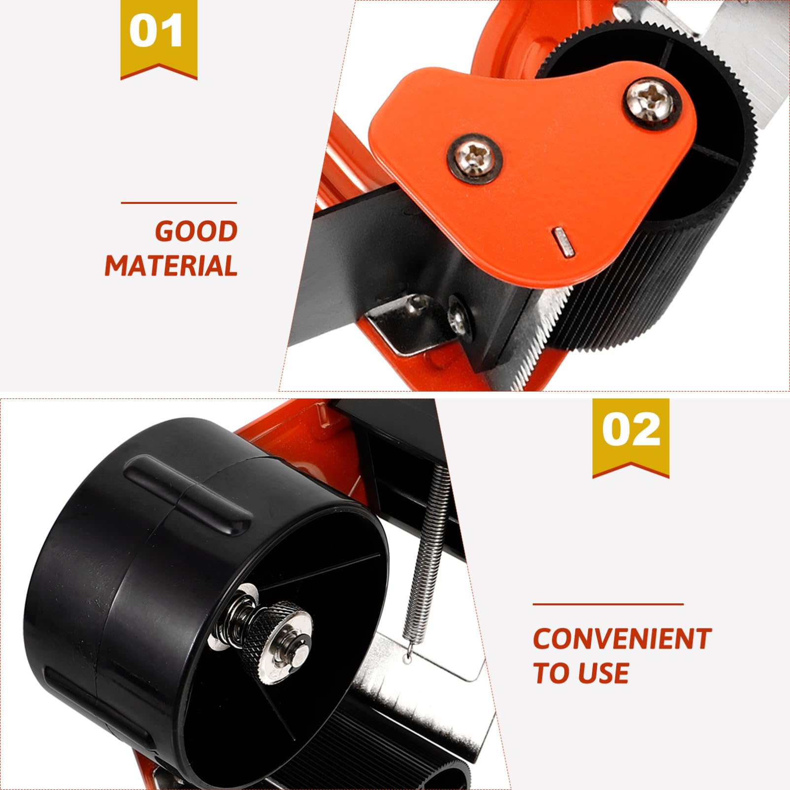 Amosfun Dispensador Celo Cortador De Cinta De Embalaje Máquina Cortadora De Cinta Dispositivo De Sellado Manual Herramienta De Portátil