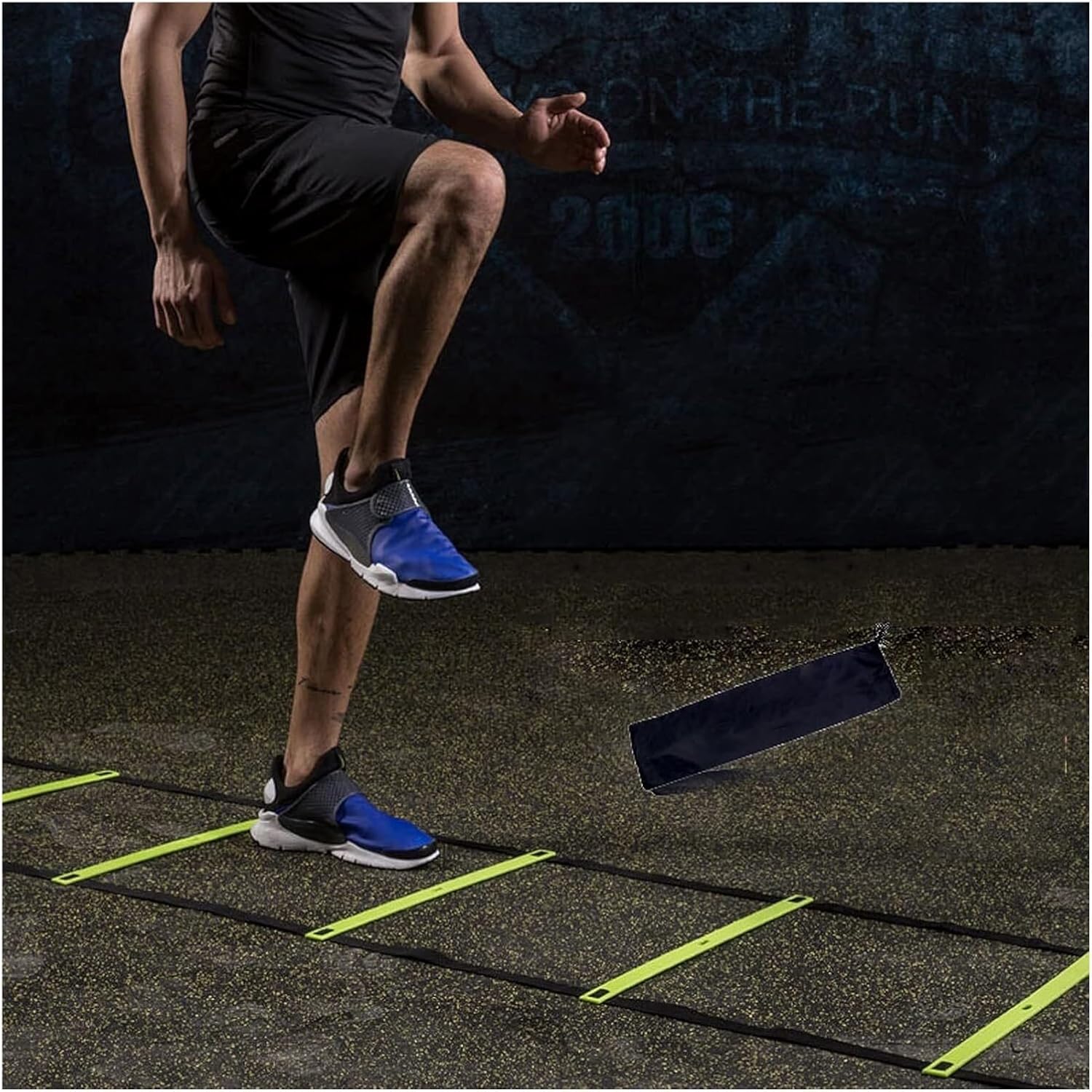 Agility Ladder, Speed Ladder, Sports Fitness Training Set, Jumping Ladder Footwork Sport Equipment, for Outdoor Football