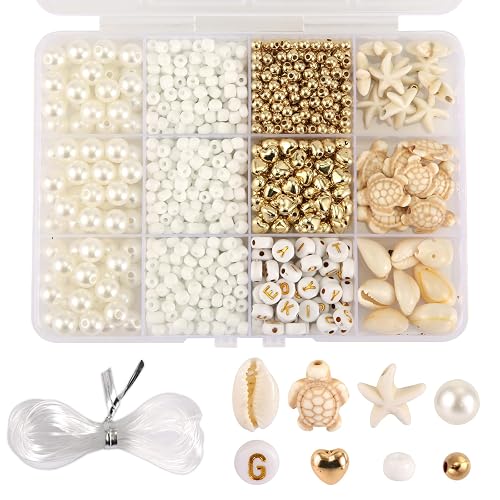 PEUTIER Beach Bracelet Making Kit, Beach Themed Bracelet Making Kit