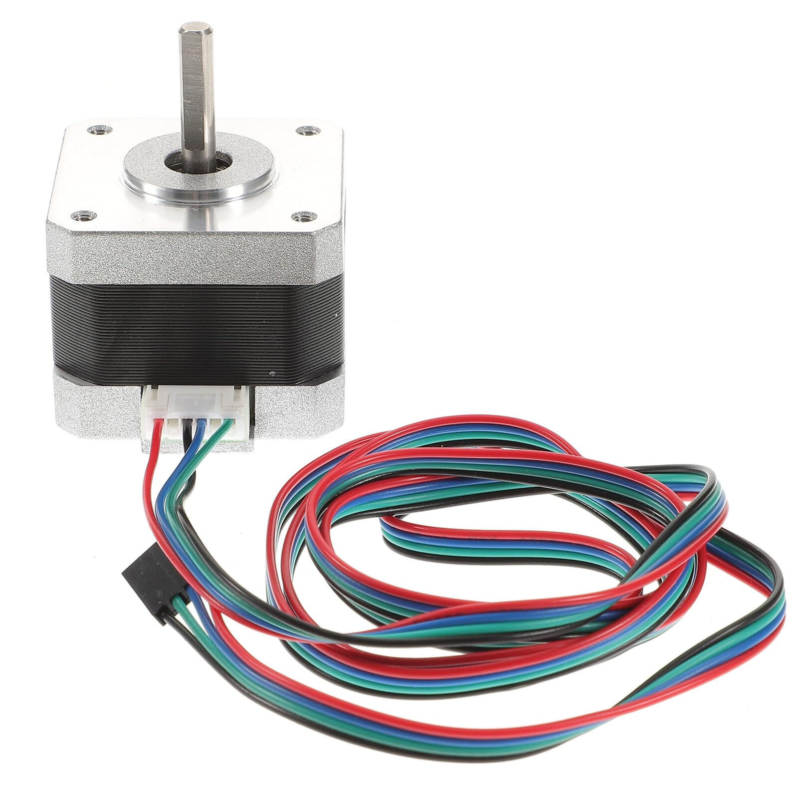 Anneome Small Stepper Motor Dc Brushless Cylindrical Electric Motor for Printers Stable Output for Cotton Candy Machines and Grinders