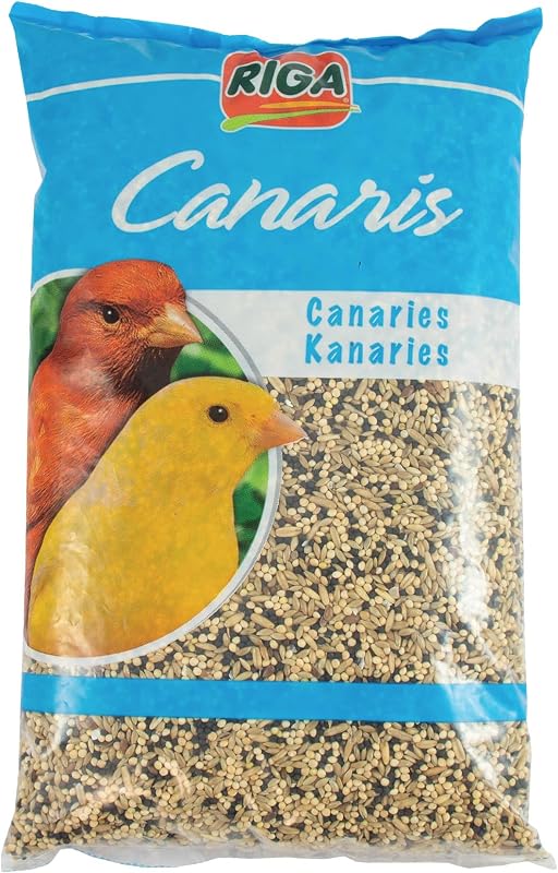 Riga - Mélange pour Canaris - Nourriture pour Oiseaux - Graines Et en Céréales - Riche en Vitamines Et Minéraux - Sain Et Equilibré - 2KG