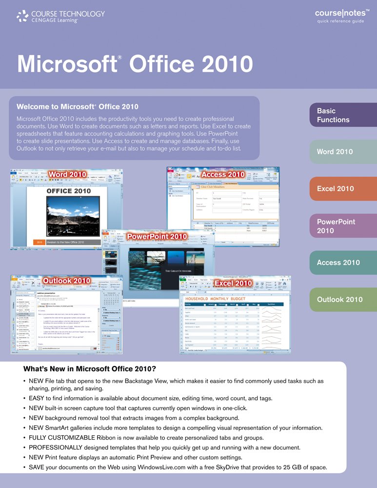 Microsoft Office 2010: Introductory: Course Technology: 9781111869496 ...
