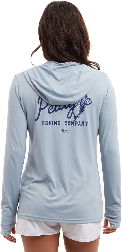 Fishing Shirt Women PELAGIC Fishing Shirt AQUATEK GAME FISH Rash