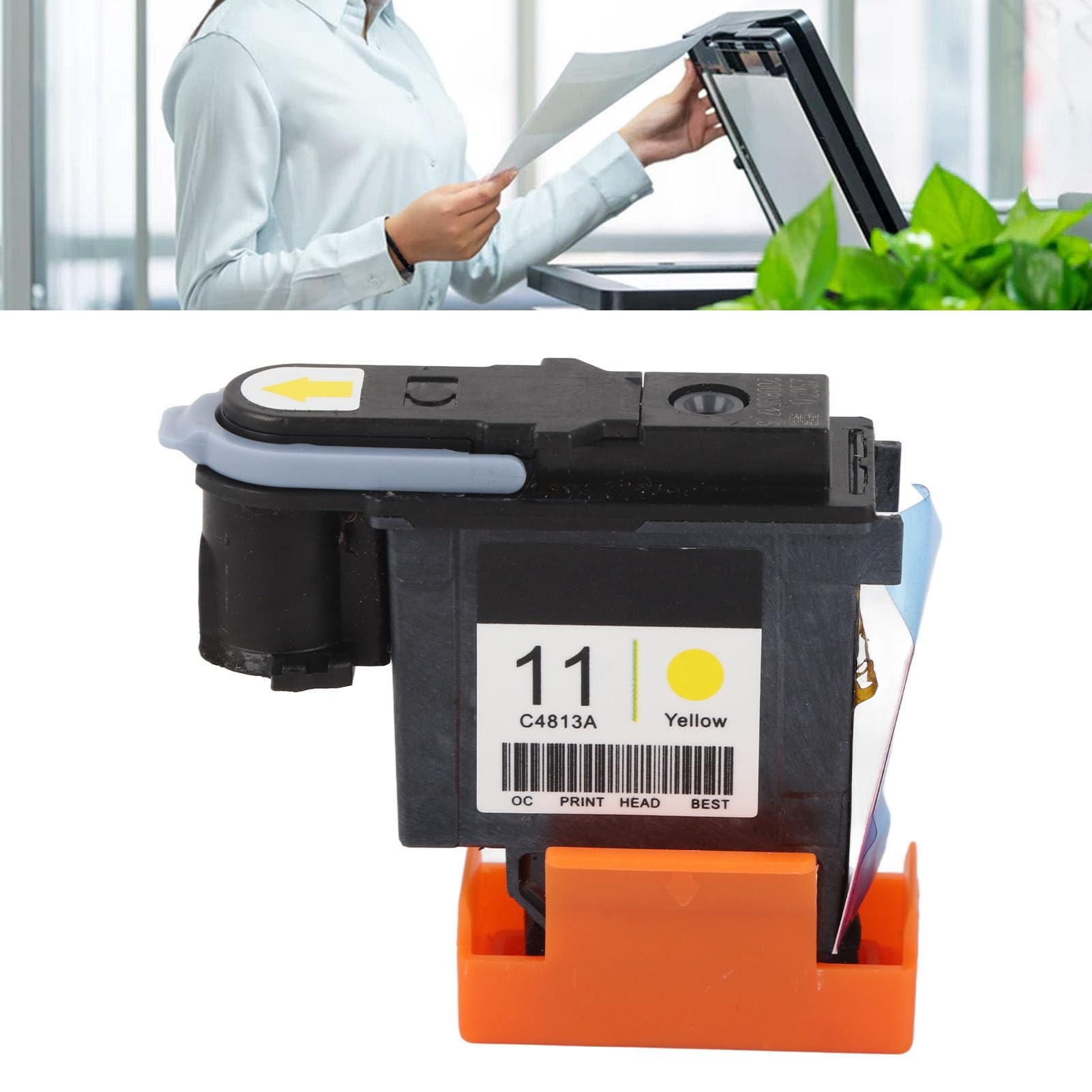 C4813A Testina di Stampa a Colori, Sostituzione Testina di Stampa Gialla, Risoluzione Chiara, Risultati Uniformi, Alta affidabilità, Sostituzione Testina di Stampa per