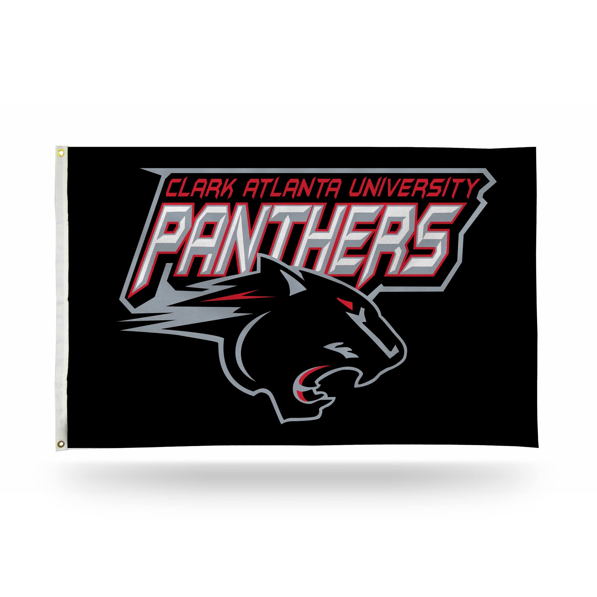 Rico Industries NCAA Clark Atlanta University Panthers Standard 3' x 5' Banner Flag 3' x 5' Banner Flag Single Sided - Indoor or Outdoor - Home Décor