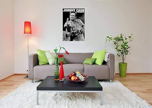 Vista 6 de Johnny Cash - Póster de San Quentin, con licencia oficial, 24 x 36 pulgadas