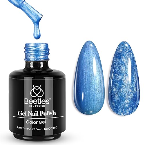 Miniatura 78 de Beetles - Esmalte de uñas en gel de 0.5 onzas fluidas (15ml), curado con lámpara LED, extracción por remojo, para arte de uñas, estética