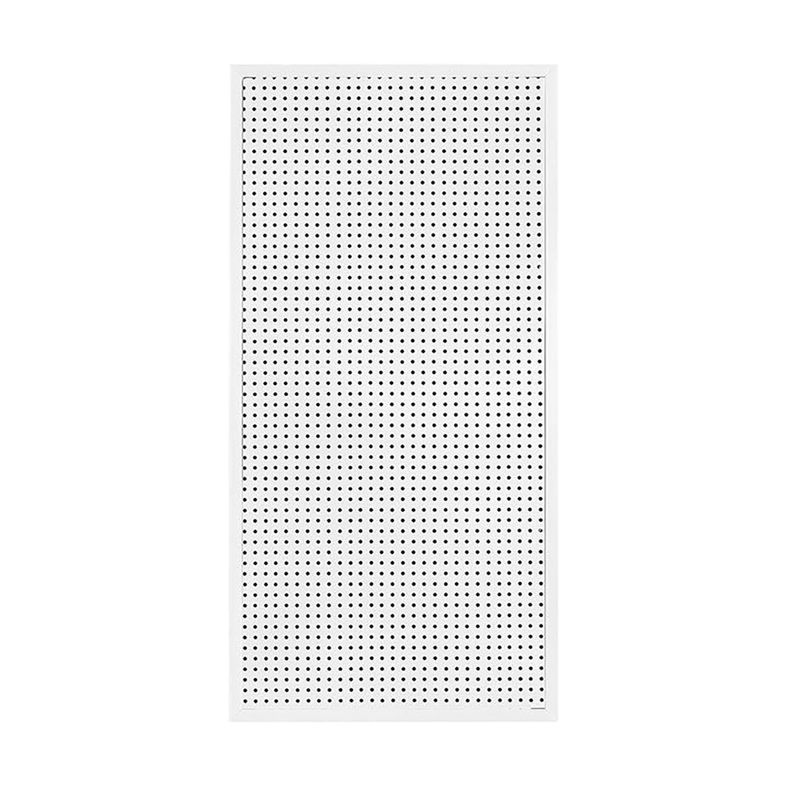 Estantes de tablero perforado, estante organizador de montaje en pared, paneles organizadores de pared de tablero perforado, paneles de tablero perforado con ganchos, tablero de clavijas for el hogar,