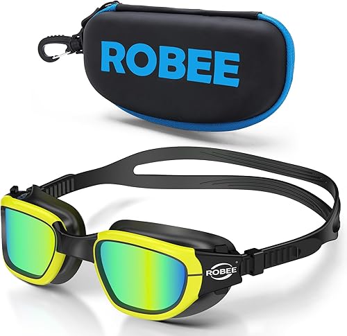 Gafas de natación, gafas de natación polarizadas para adultos, para hombres, mujeres y jóvenes, gafas de piscina de agua