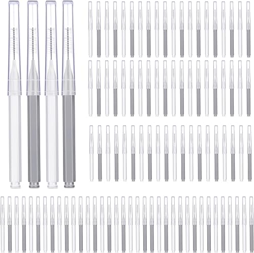 Miniatura 33 de Patelai 100 piezas de cepillos para limpiador, cepillo interdental, palillo de dientes, cabezal de hilo dental, hilo dental, higiene dental, hilo