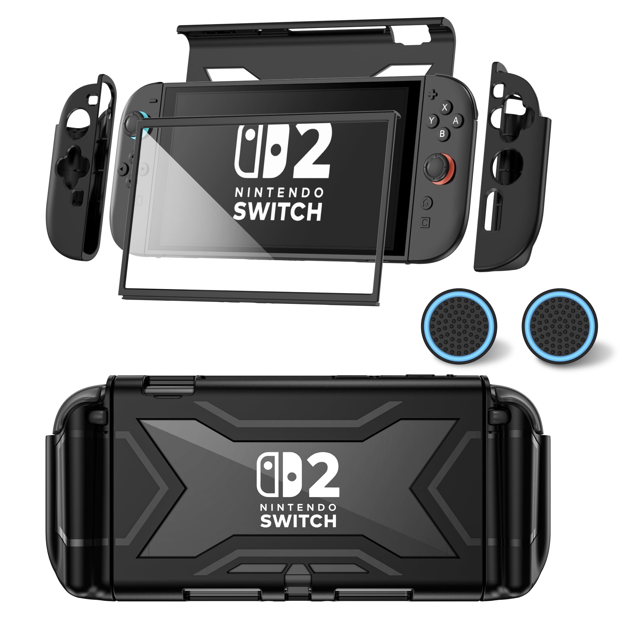 Amazon.com: for Nintendo Switch 2 Case 2025 [Built-in Screen