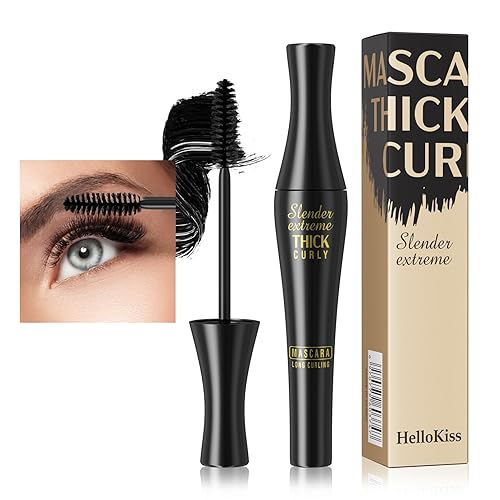 Miniatura 2 de Máscara de extensión líquida de pestañas, 2024 Brynn Rich Black Mascara, rímel negro volumen y longitud, rizo grueso, pestañas largas y delgadas