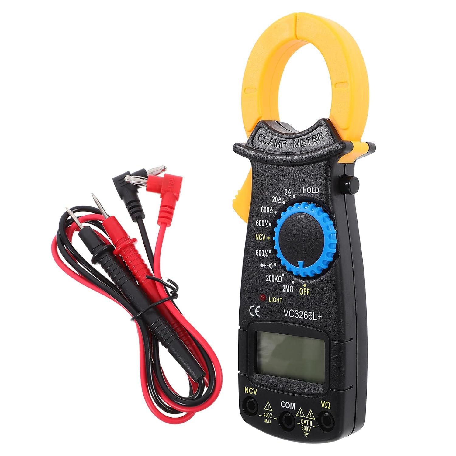 Digital Clamp Meter Multimeter 3266l Handheld Ac Dc Voltage Current Tester Resistance Ohmmeter for Electrical Testing