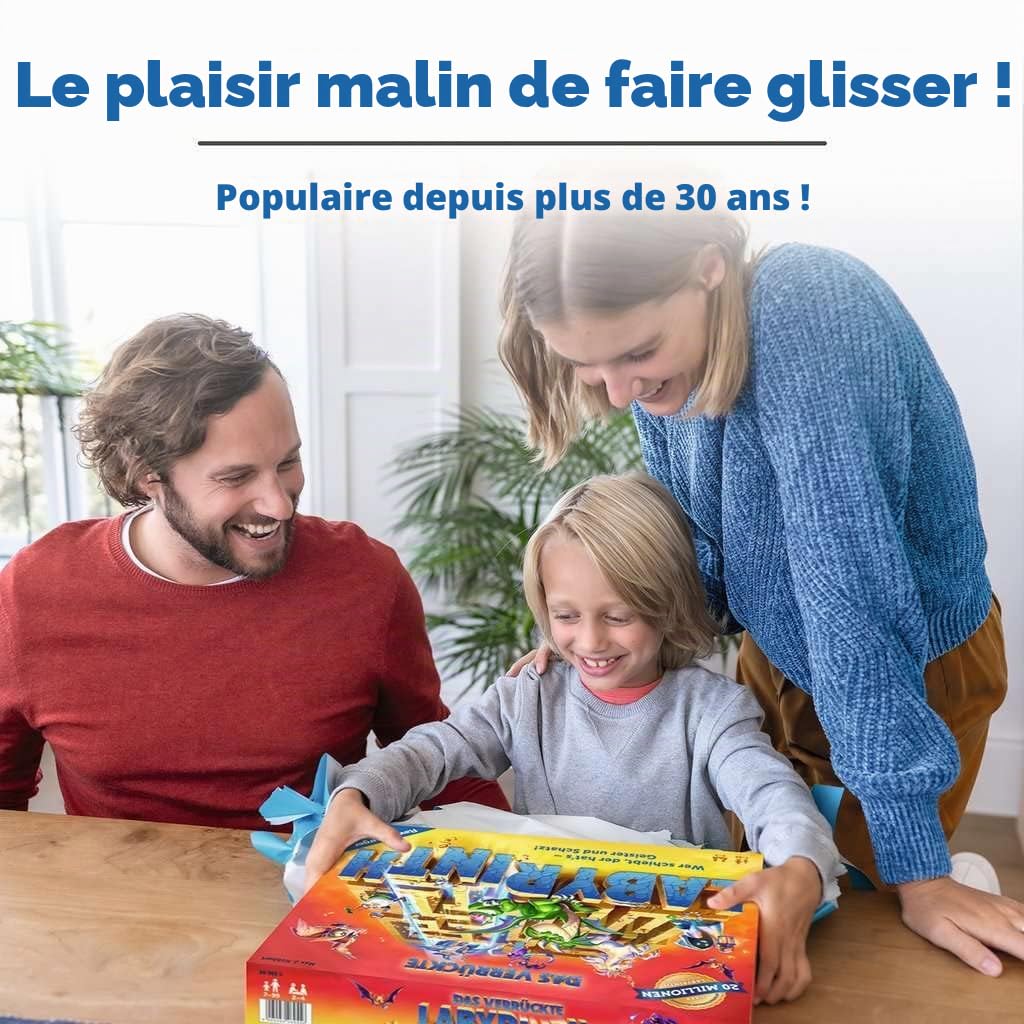 Ravensburger The Crazy Labyrinth Jeu de Plateau 26955 pour 2 à 4 Personnes dès 7 Ans