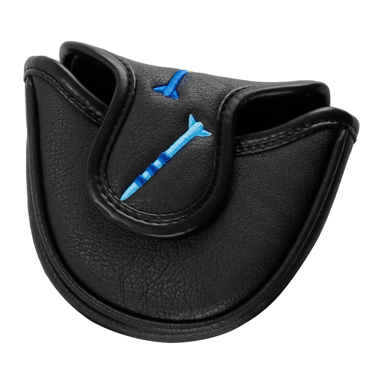 Alide Funda Magnética Para Putter De Golf, Mazo De PU Con Cierre Magnético, Portátil Y Fácil De Instalar (negro)