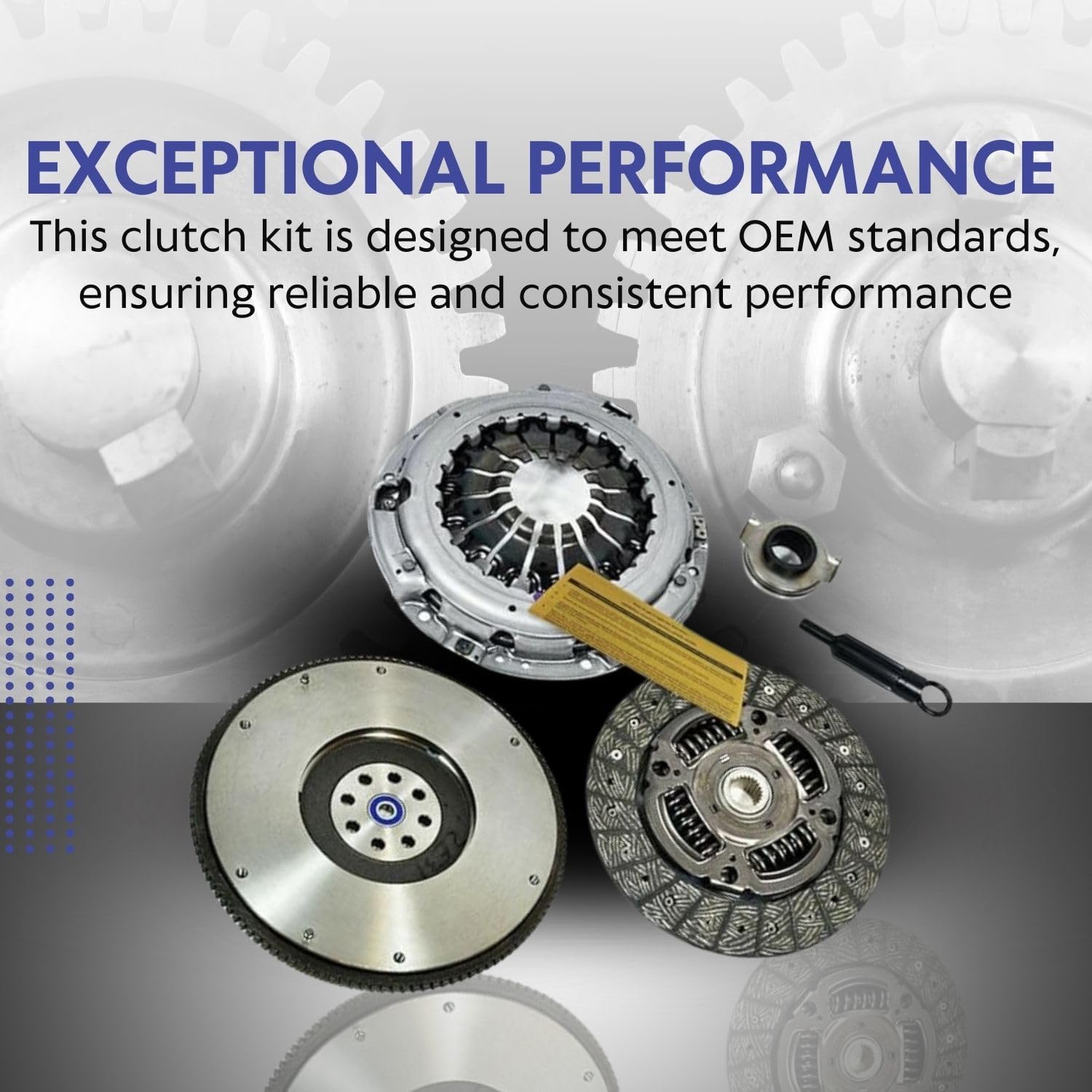 EXEDY Clutch Kit with EFT Cast Flywheel - Compatible with 2006-2014 Subaru Impreza Baja WRX EJ255 - Ideal Fit to Match Vehicle’s Performance - Comes with 12 Month Brand Warranty